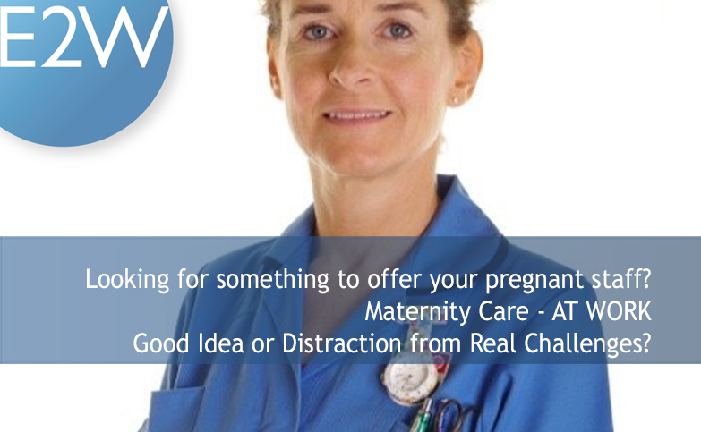 Maternity Care - AT WORK. A Good Idea or Distraction from Real Challenges?