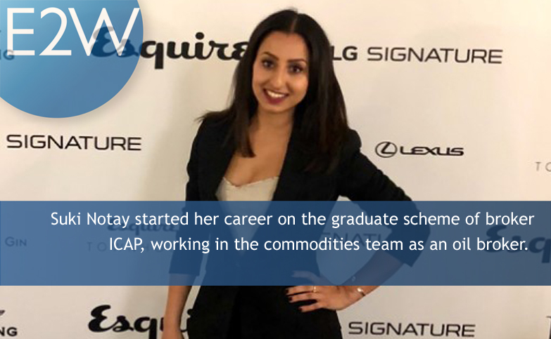 In 2012 I started my career on the graduate scheme of broker ICAP….