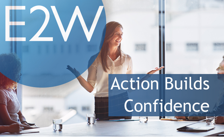 Action builds confidence - #BeBoldForChange