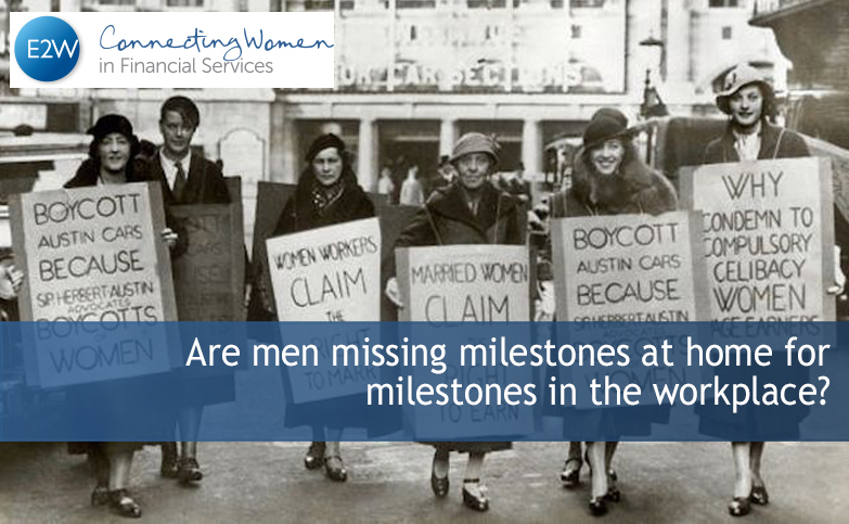 Are men missing milestones at home for milestones in the workplace?