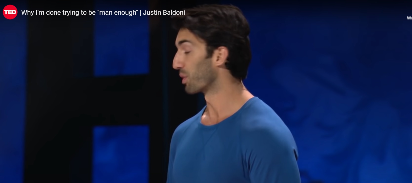 Why I’m done trying to be “man enough” | Justin Baldoni