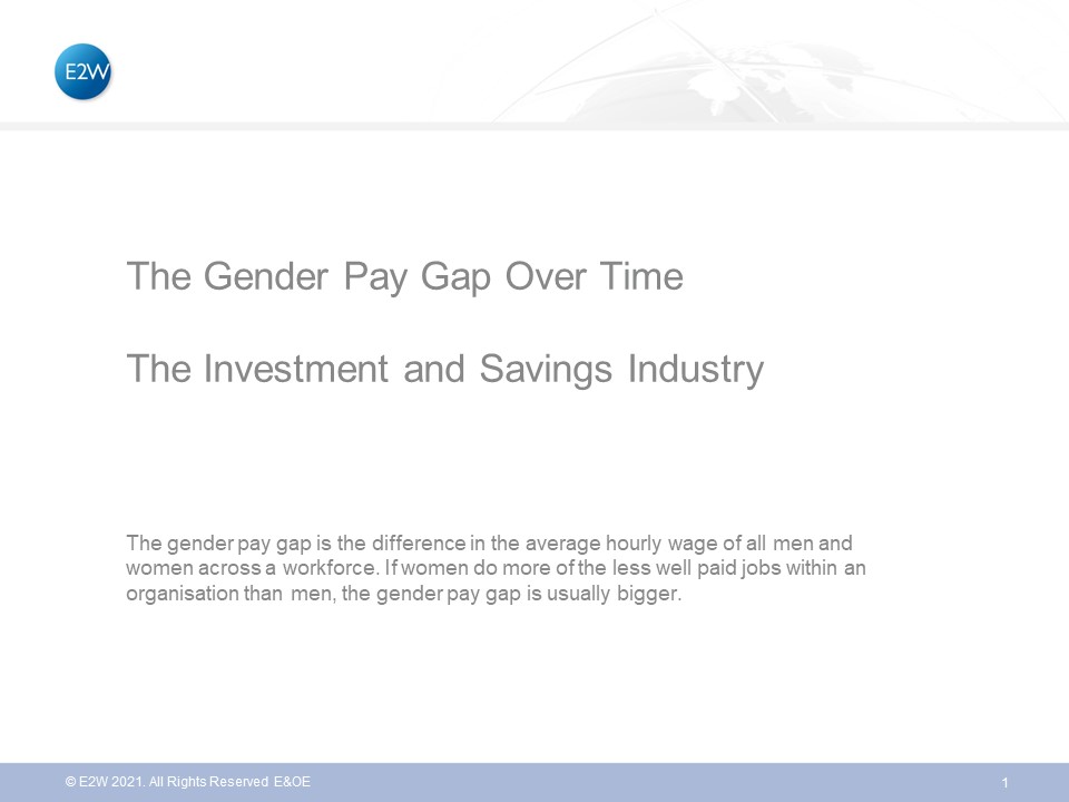 Inclusionist Interactions: Gender Pay Gap - The Data